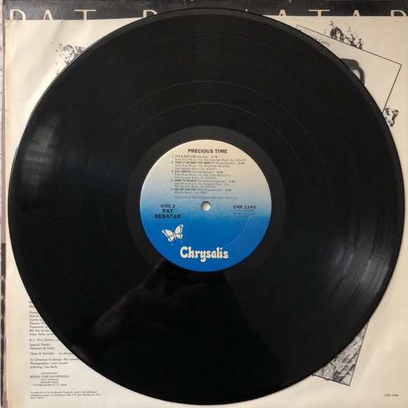 Pat Benatar Precious Time Vinyl Lp '81 - Picture 7 of 10